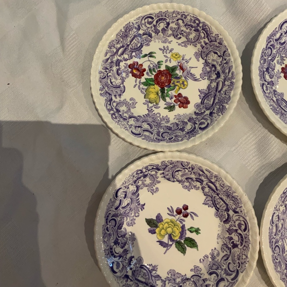 Vintage Spode fruit/dessert (sauce) bowl set - Picture 3 of 8
